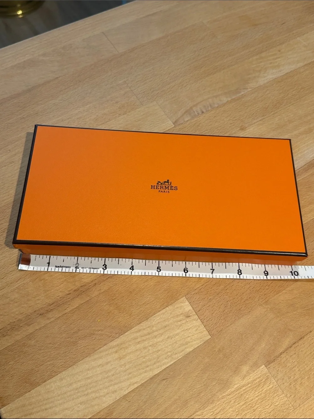 Hermes Orange and Black Box